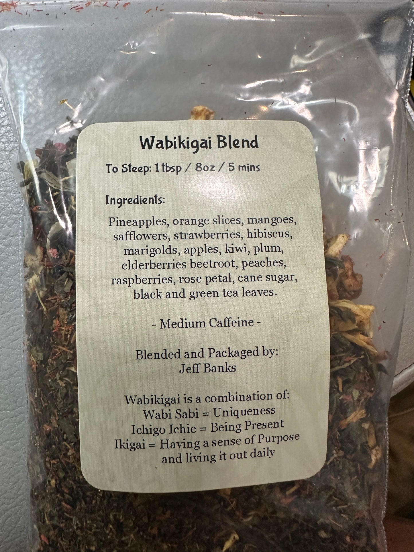 Wabikigai Herbal Fruit Tea Blend