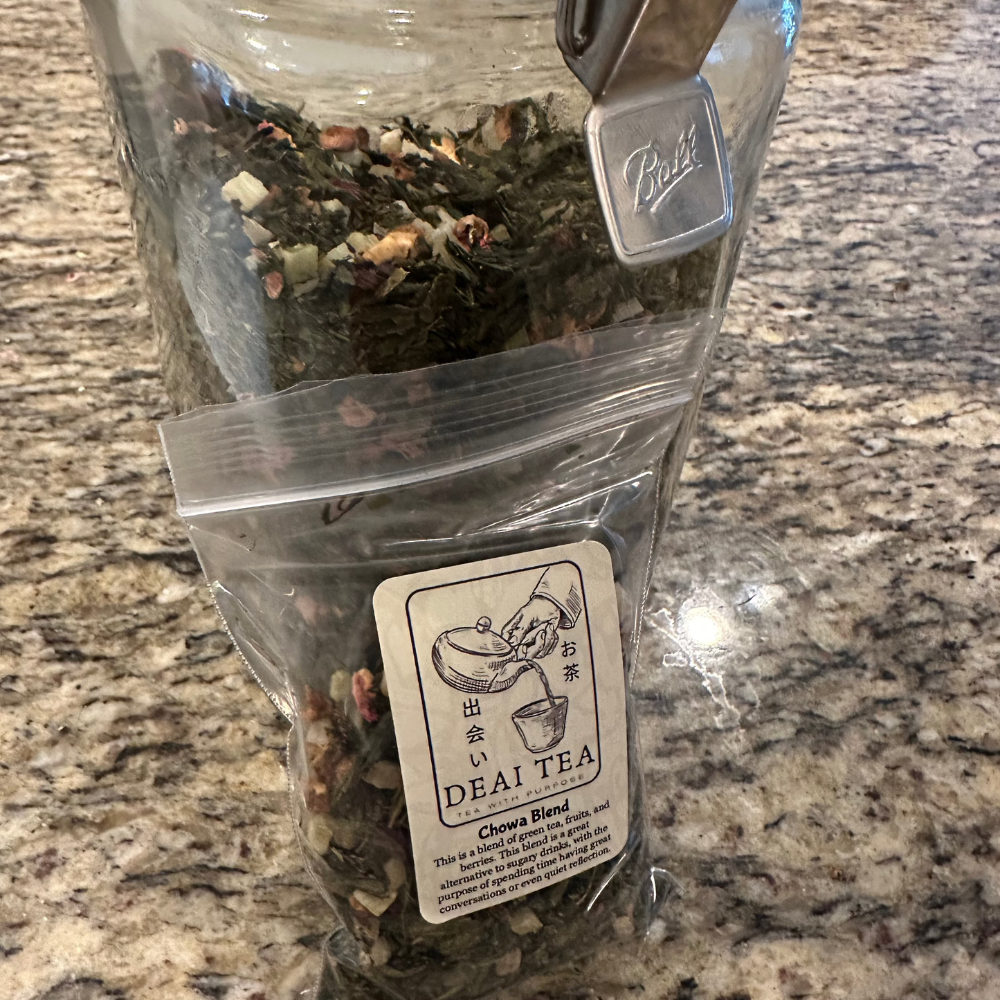 Chowa Peach Berry Green Tea Blend